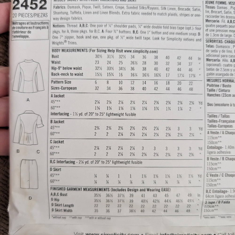 Simplicity Pattern - Picture 2 of 3